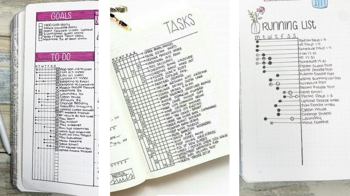 варианты ввеения running list. кто-то вместо квадратиков предпочитает кружочки