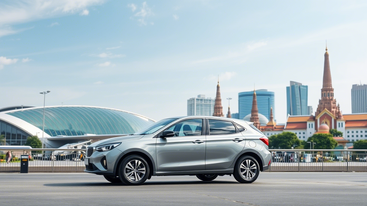 Арендованный автомобиль в Бангкоке 