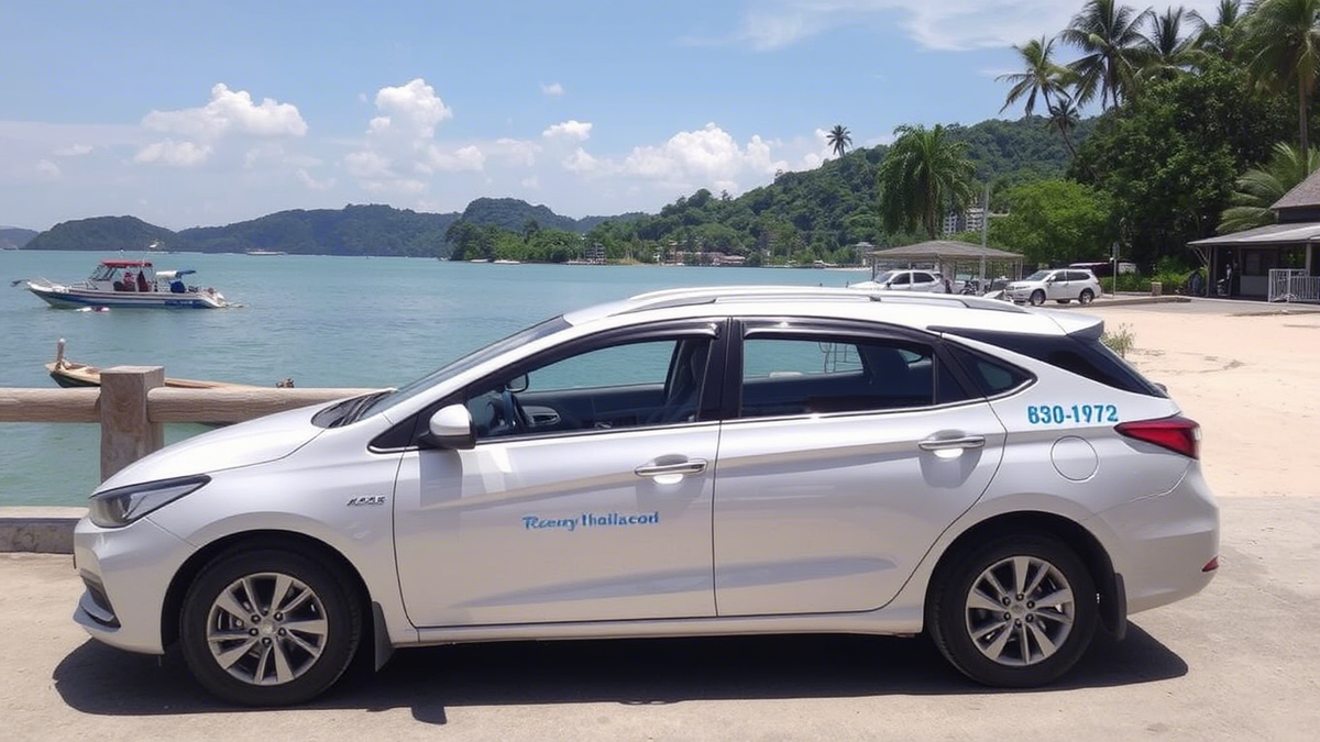 Арендованный автомобиль в Као Лак 