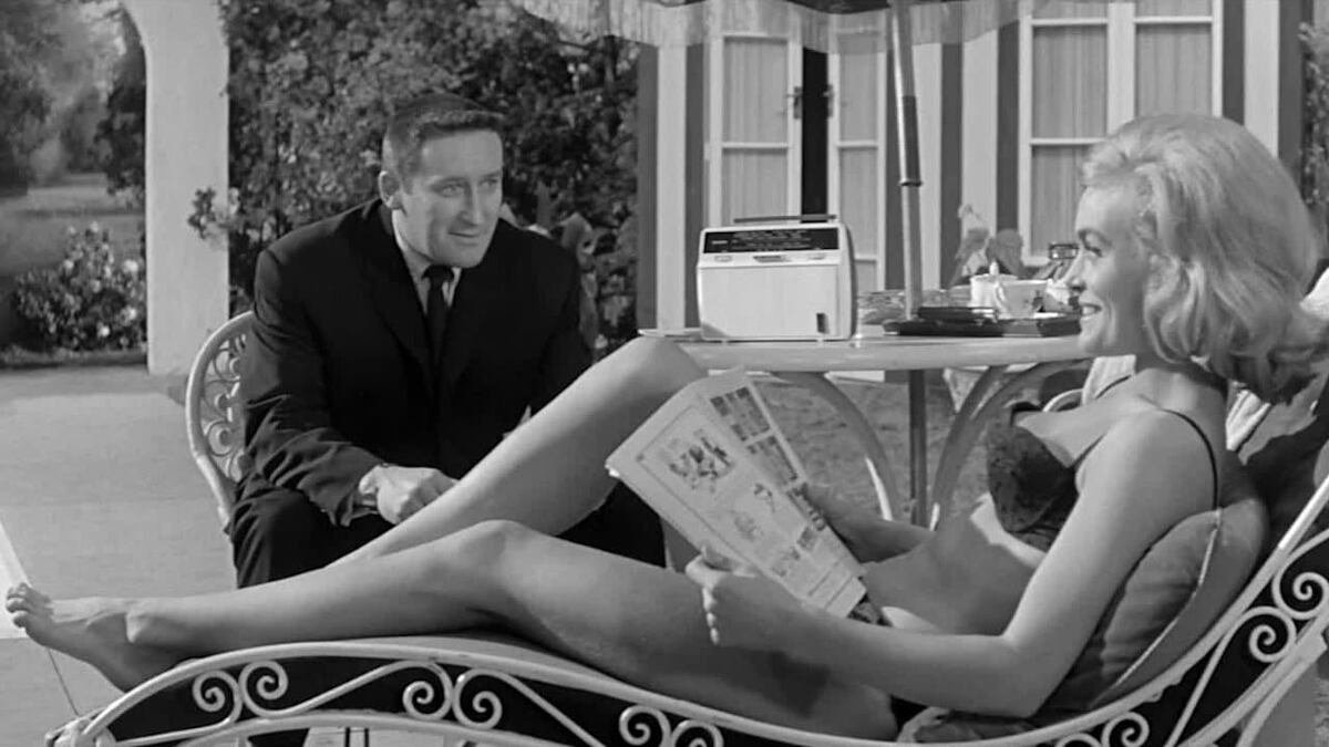 Кадр из фильма «Охотники на женщин» (1963)