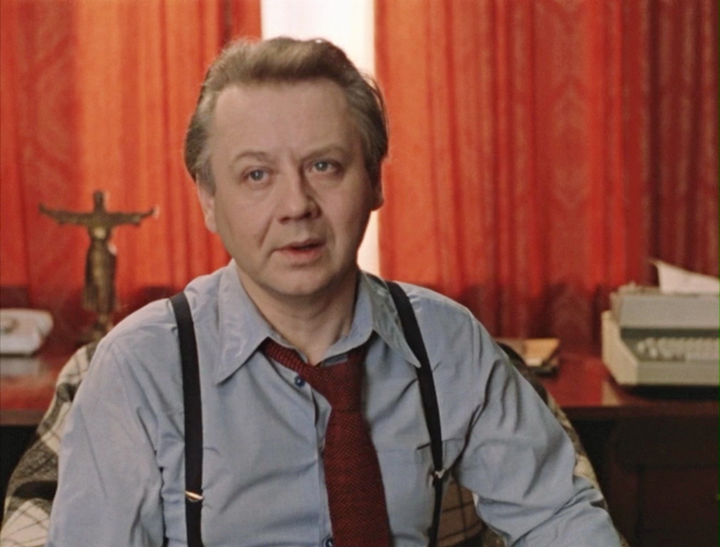 Олег Табаков, кадр из фильма "Москва слезам не верит"