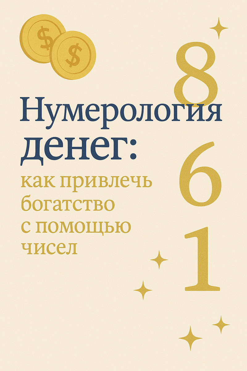 Нумерология денег