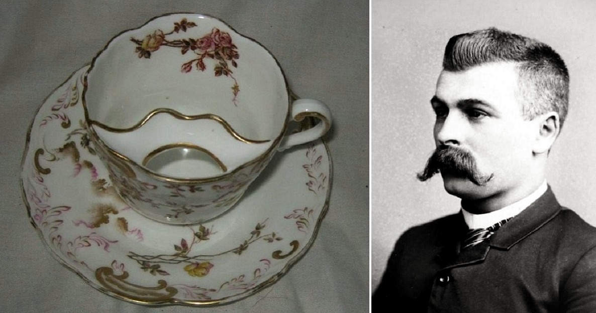 Мужчина с модными усами в XIX-XX веках. Фото из открытых источников