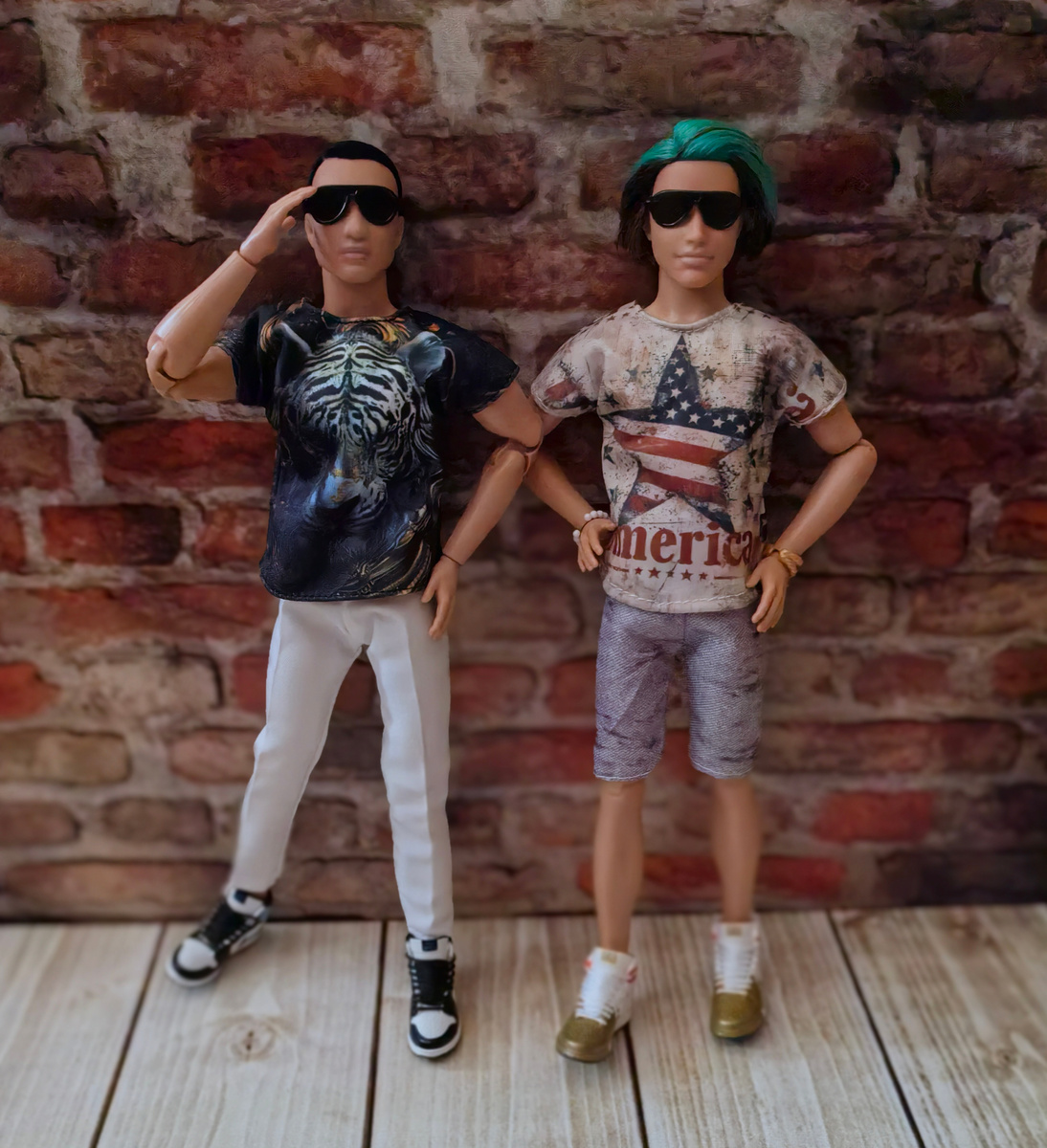 Сюань Чен (Ураган) и Джон Норвуд (Афтершок)