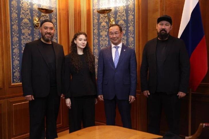   Фото из телеграм-аккаунта Главы Республики Саха Айсена Николаева