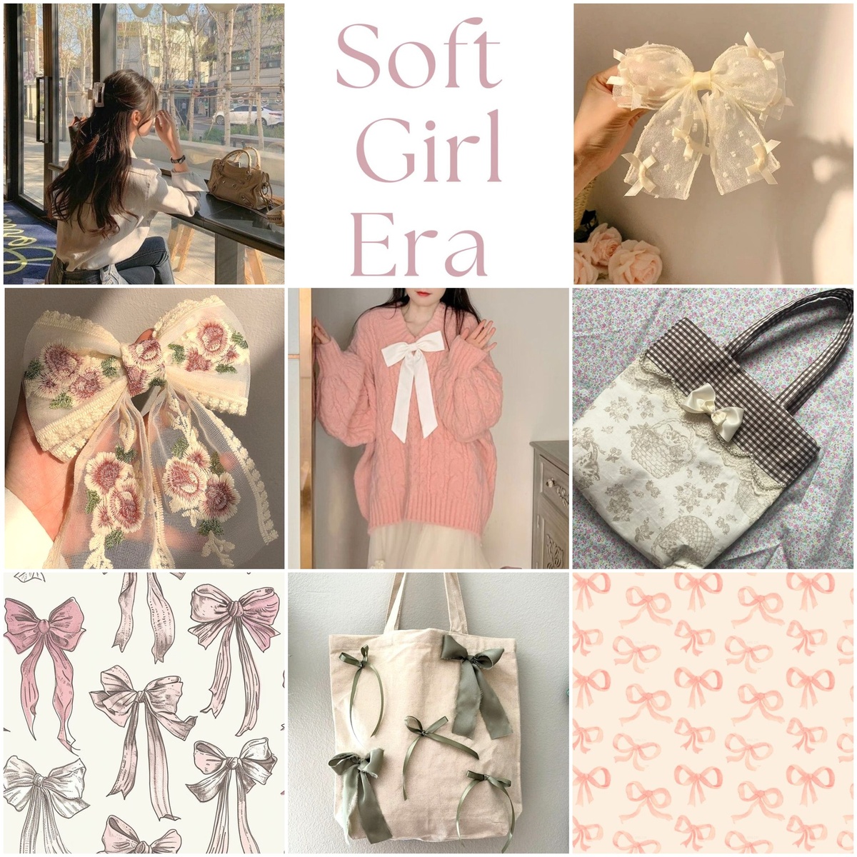 1. Soft Girl. Иллюстрации из открытых источников. Коллажи авторские.