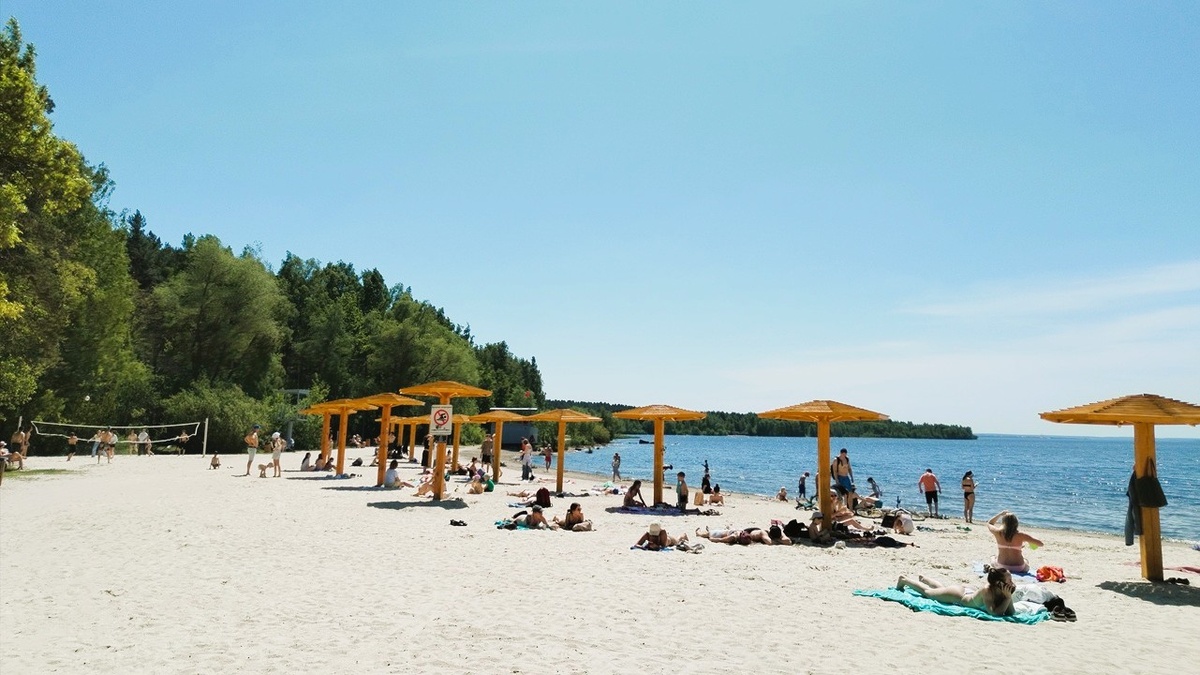 Пляжный сезон открыт (Фото автора)