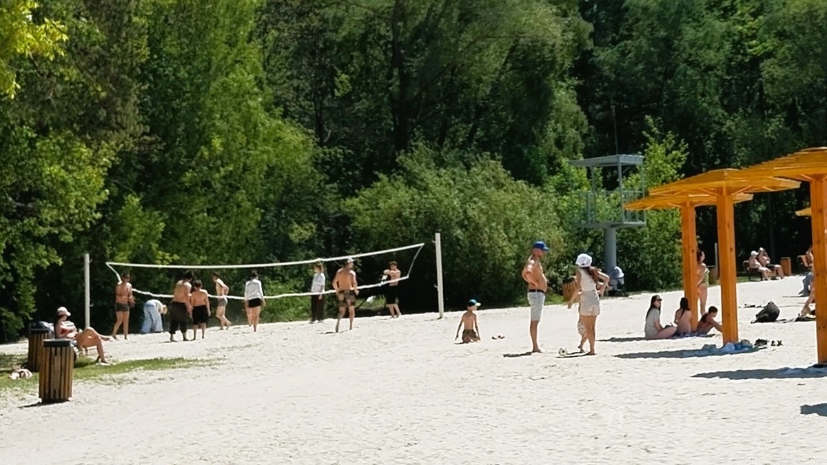 Пляж в Челябинске