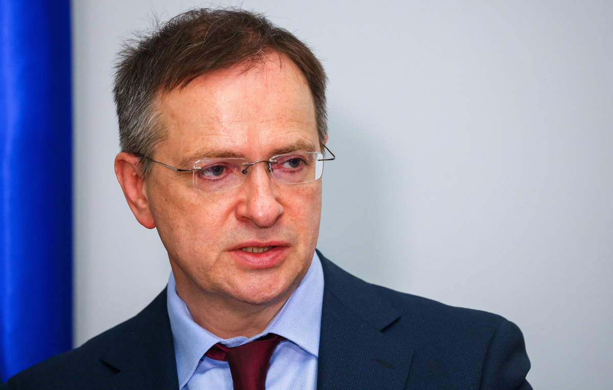    Помощник президента РФ Владимир Мединский  Александр Рюмин/ТАСС