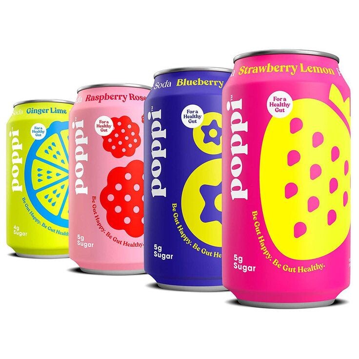 Вкусы: Клубника-лимон, малина-роза, черника, имбирь-лайм