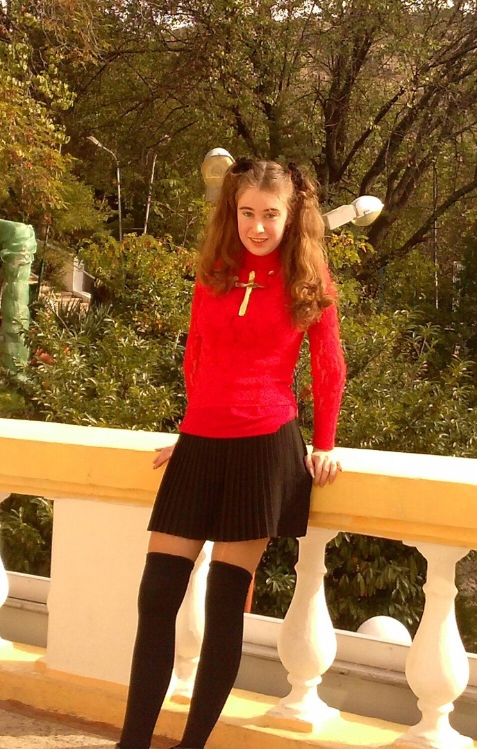 Ориби Каммпирр. Героиня аниме Тосака Рин. Аниме Судьба ночь схватки, 2014 © Copyright: Ориби Каммпирр