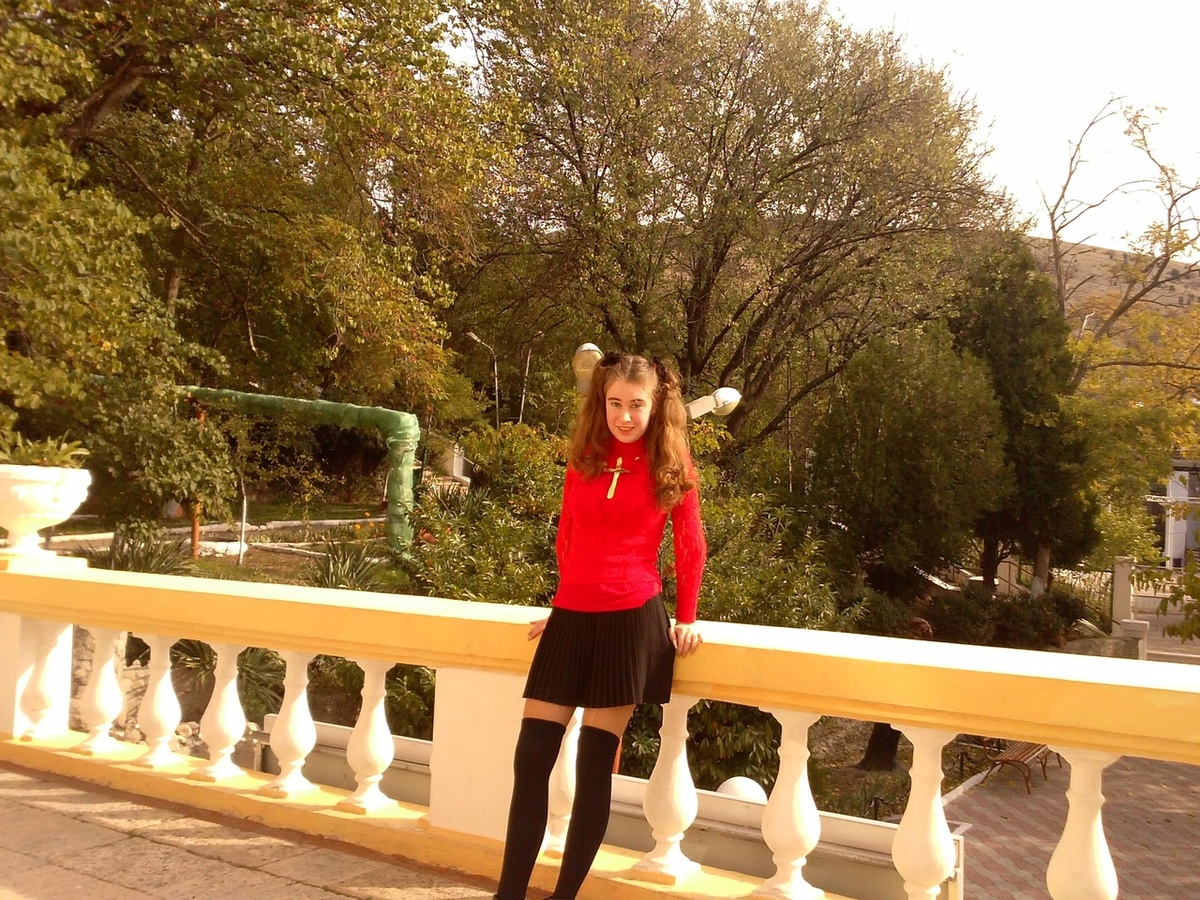 Ориби Каммпирр. Героиня аниме Тосака Рин. Аниме Судьба ночь схватки, 2014 © Copyright: Ориби Каммпирр