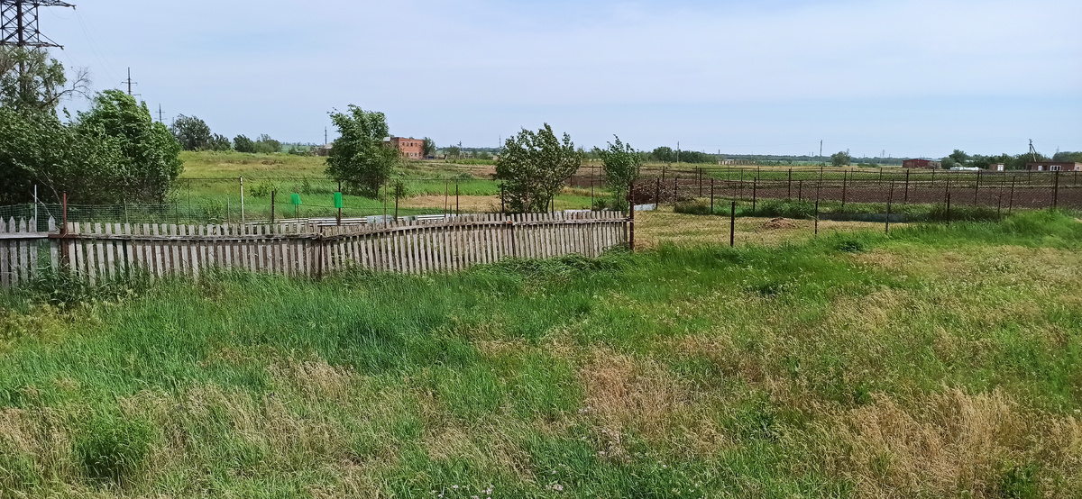 Это забор от соседа. 