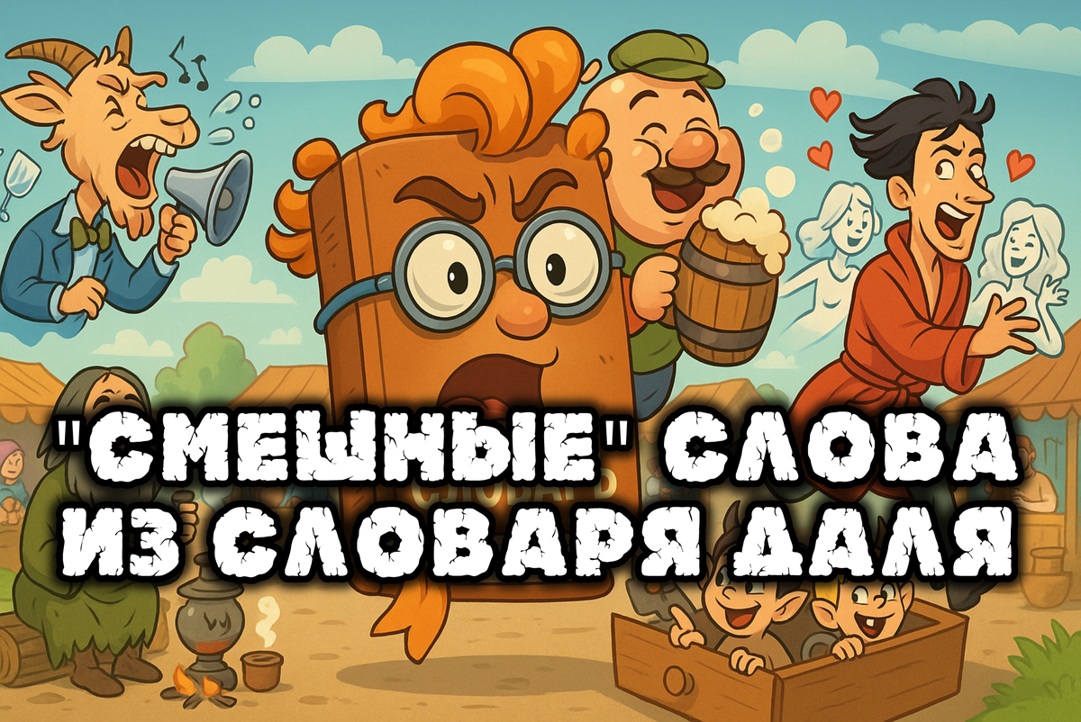 30 "Смешных" Слов Из Словаря Даля