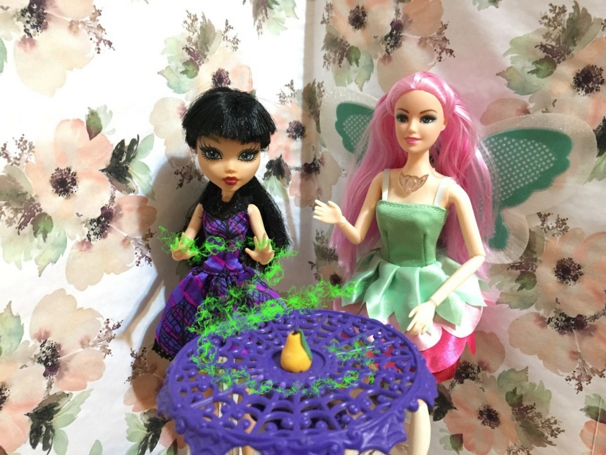 Оливка пытается вырастить грушу