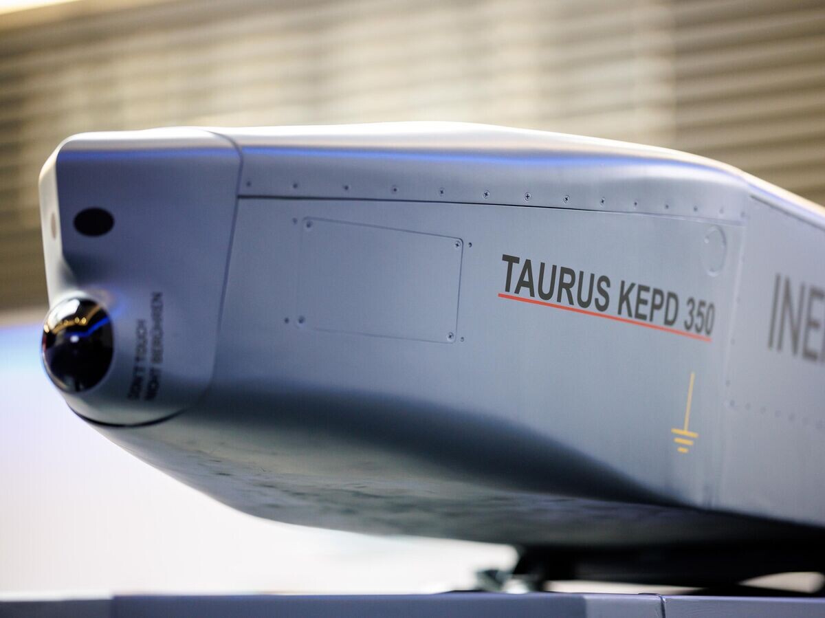    Немецкая ракета Taurus © Getty Images / picture alliance/Matthias Balk
