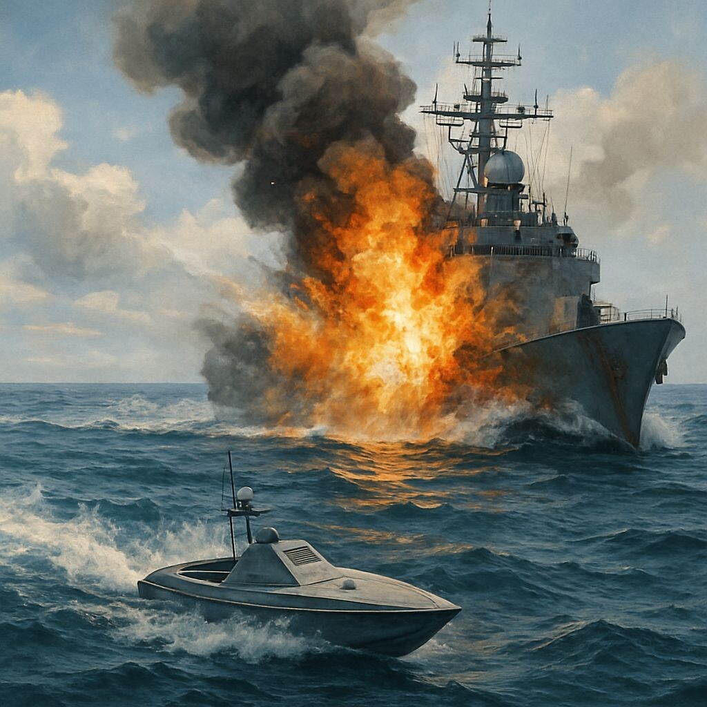 Малые безэкипажные катера (МБЭК) имеют все перспективы стать эффективным средством поражения надводных кораблей, что делает актуальными задачи поиска доступных, недорогих, а главное, эффективных средств их поражения.