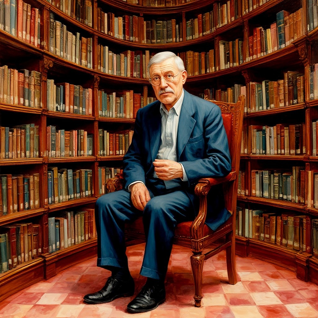 Калеки в библиотеке. Стихотворение. Сергей Михалков.