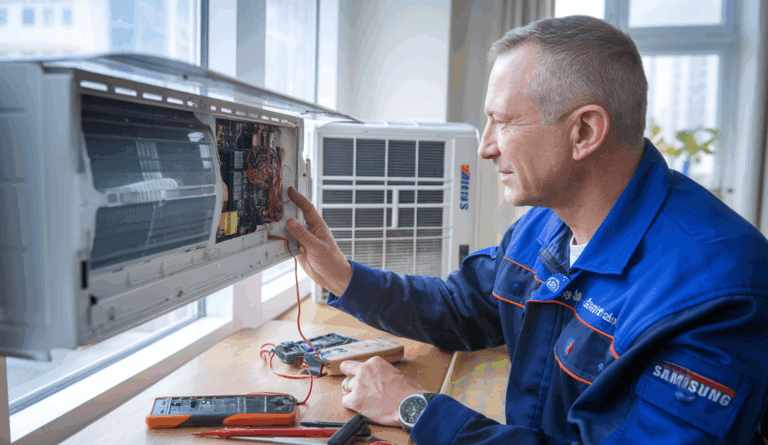    Кондиционер пахнет жженой проводкой — признаки возгорания Михаил Юрьевич