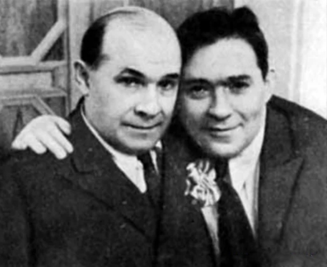 Я. П. Ядов  и Л.О. Утёсов.