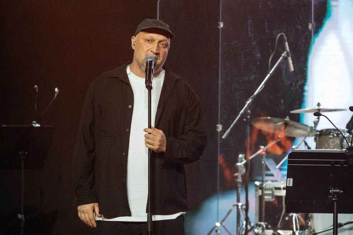 Гоша Куценко на кинофестивале «Мост»