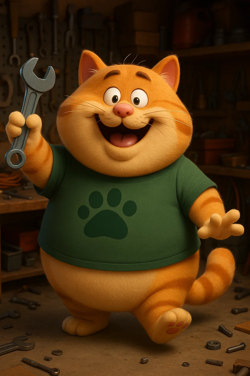 Кот-Сус — иллюстрация создана по моему авторскому запросу с помощью искусственного интеллекта.