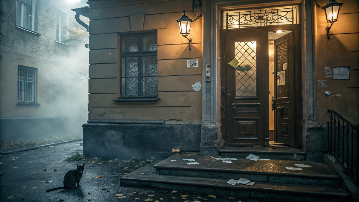 Его Величество Питерская Парадная – уже сканирует вашу ауру и решает, пустить ли дальше или выплюнуть обратно на промозглую улицу