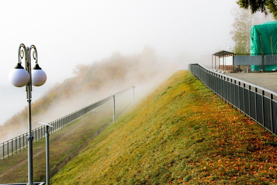    Туман в Барнауле . Источник: Виталий Барабаш/"Толк"