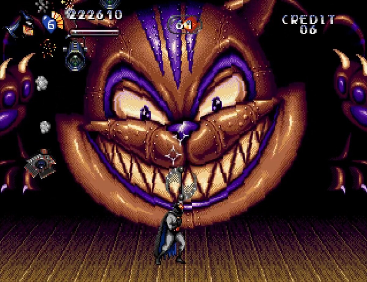 Приключения Бэтмена и Робина Сега Босс кот