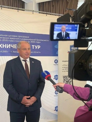    Генеральный директор АО «АЭХК» Вячеслав Глушенков
