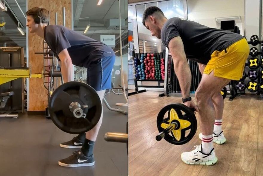 Опасное и максимально безопасное выполнение становой тяги для бицепса бедра