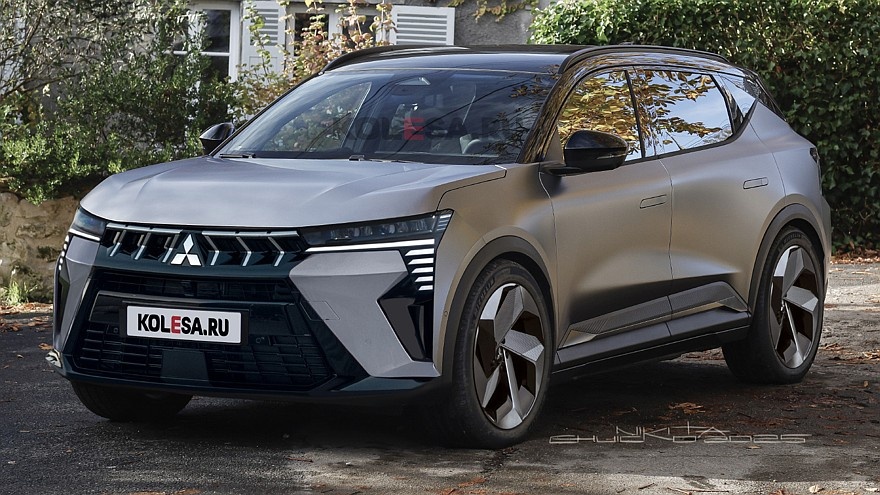    Рендер нового Mitsubishi Eclipse Cross