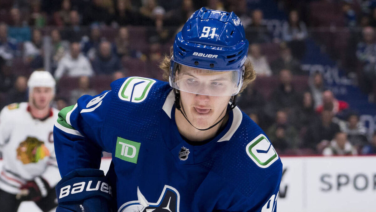 Один из матчей за Ванкувер