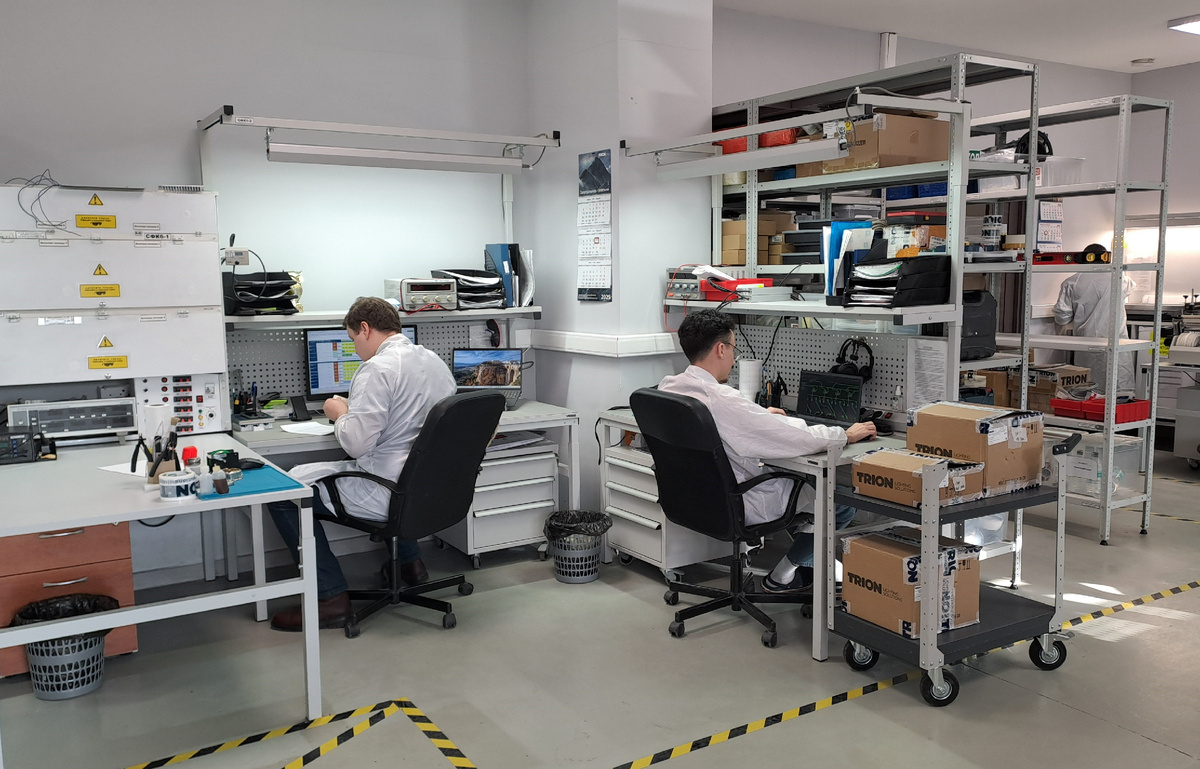 Опытный участок компании "Трион"