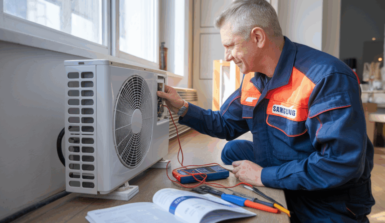    Кондиционер работает на полную но не холодит — системная неисправность Михаил Юрьевич