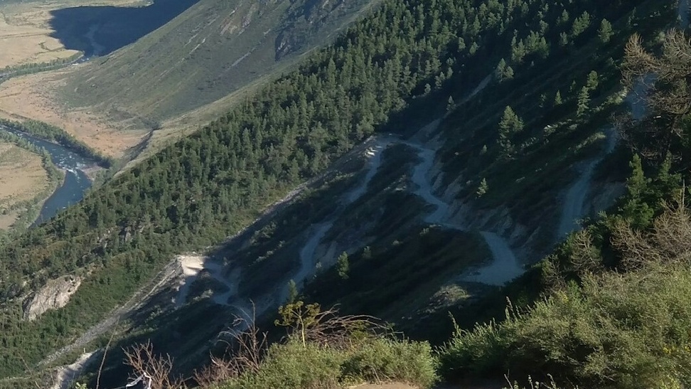 Перевал Кату-Ярык. Долина Чулышмана.