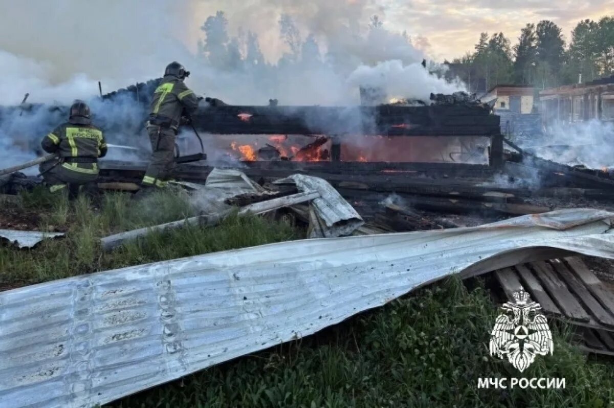   При пожаре в дачном товариществе в Иркутской области погиб подросток