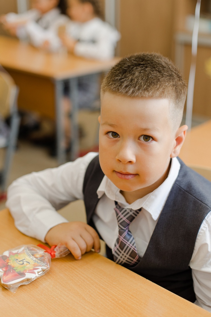 Фото автора. Первый раз в первый класс