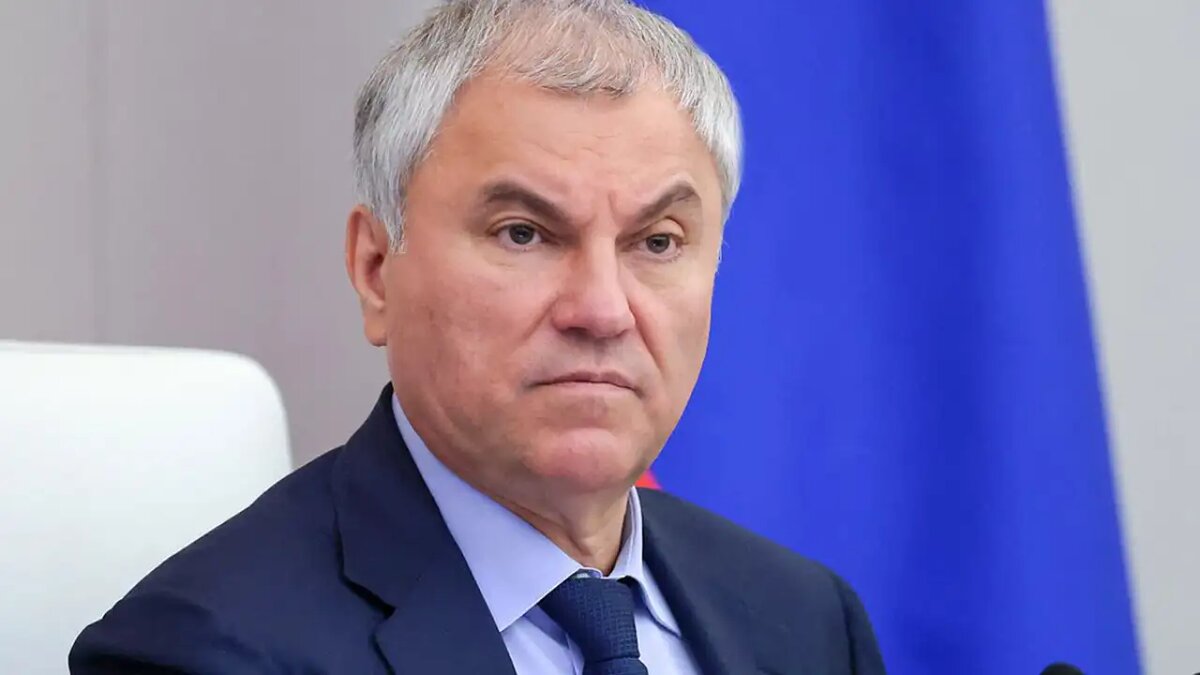    Председатель Государственной думы Вячеслав Володин.