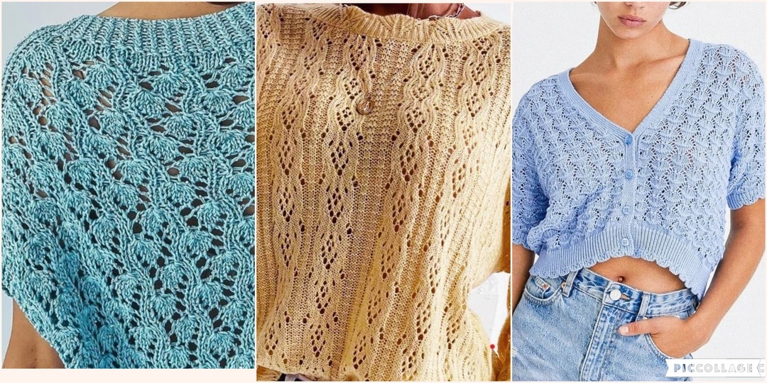 Летние и ажурные узоры..