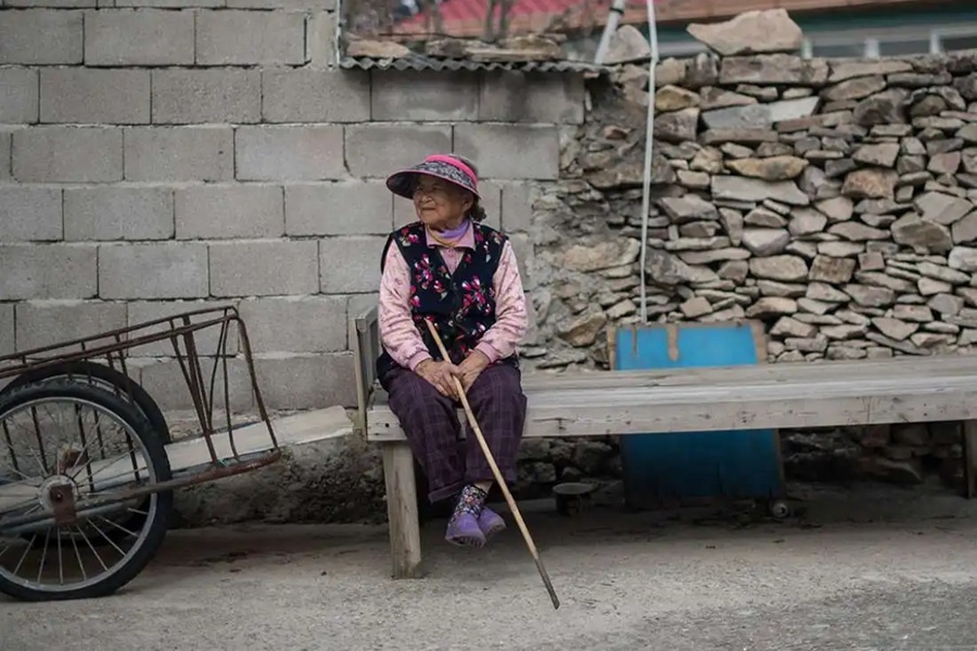 С каждым годом пенсионеров в Корее становится все больше