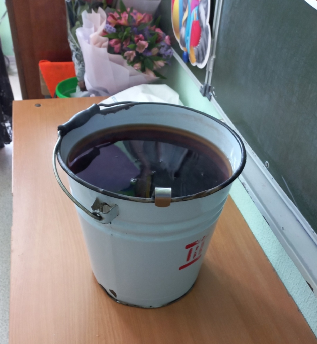 Наконец-то это фото столовского чая пригодилось. Выпускной дочки в школе