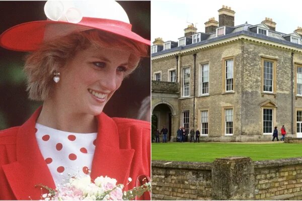    Пожар в поместье Альторп. Фото: thevoicemag.ru