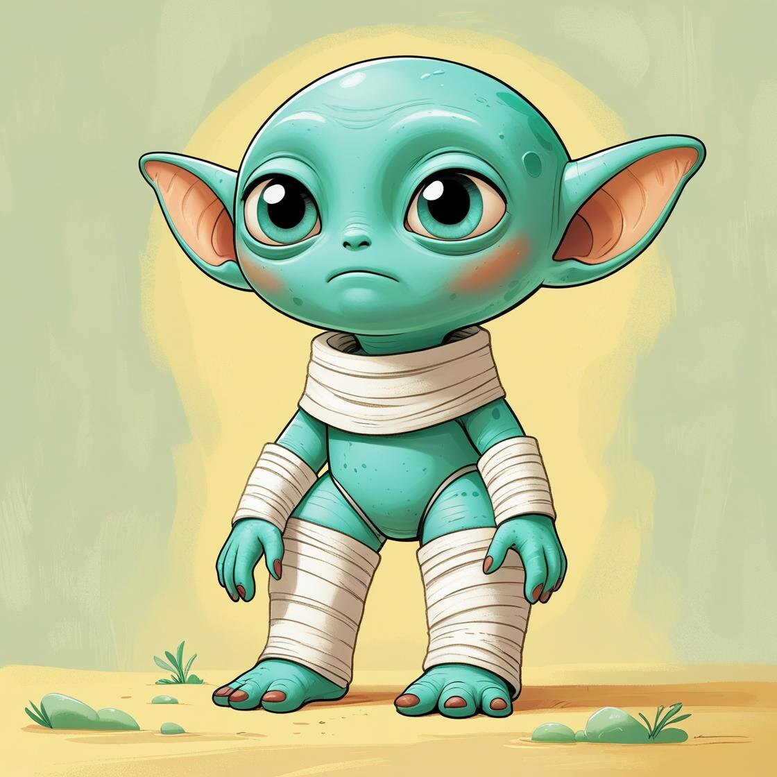 Нам опять в филатовской прекрасный доктор гипсует ножки. Чтобы они сгибались ещё лучше. В этот раз со ступней.