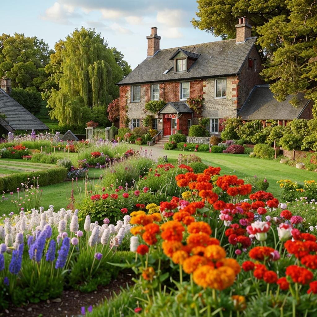 Цветочная феерия! Как устроить сказочные клумбы на своей даче 