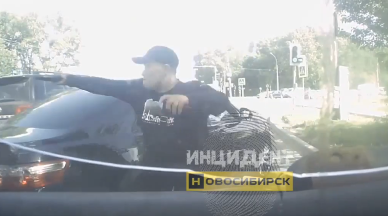    Скриншот видео "Инцидент Новосибирск"