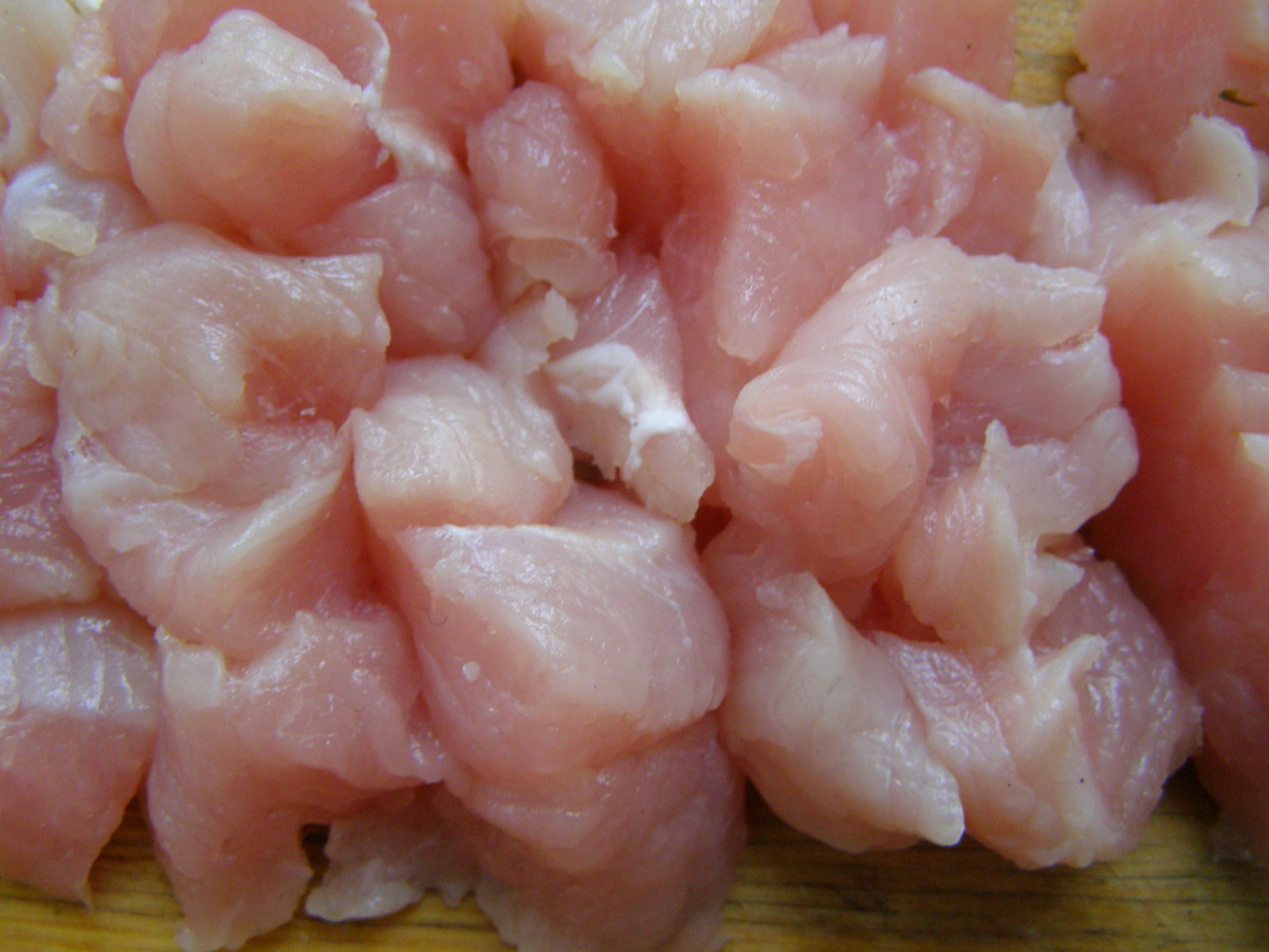 Желательно, чтобы мясо было не влажным.