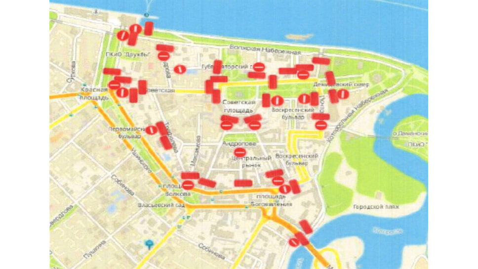 Схема с 30 по 31 мая .📷Фото: мэрия Ярославля