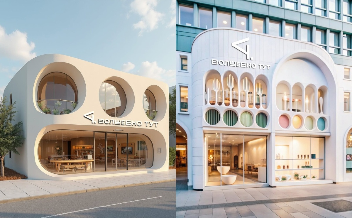 Волшебно ТУТ глазами ИИ.