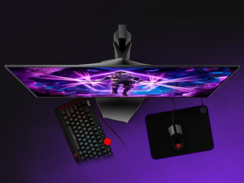    AOC выпустила игровой монитор Agon Pro с «квантовой» OLED-матрицей